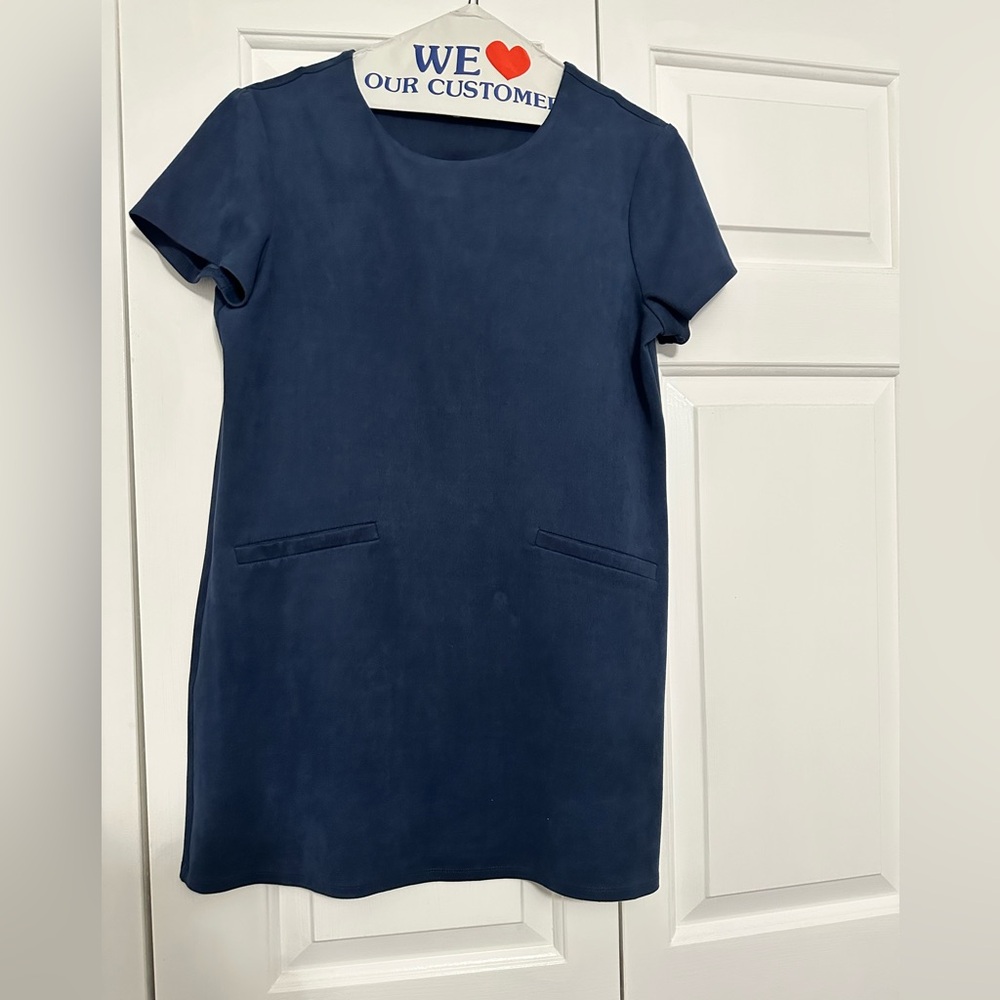 Wayf Classic Navy Mini Dress
